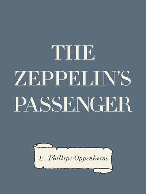 cover image of The Zeppelin's Passenger